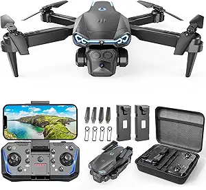 Drone with Camera 1080P HD, FPV Foldable Drone for Adults Kids